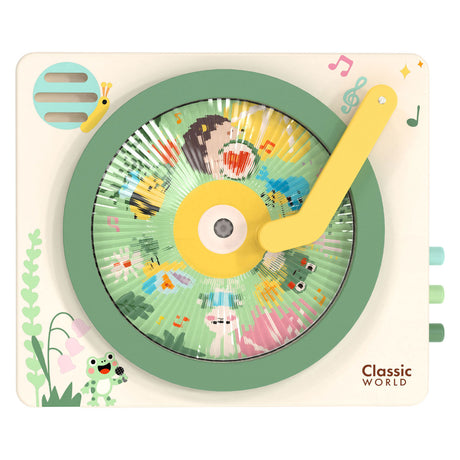 Classic world houten muziekbox