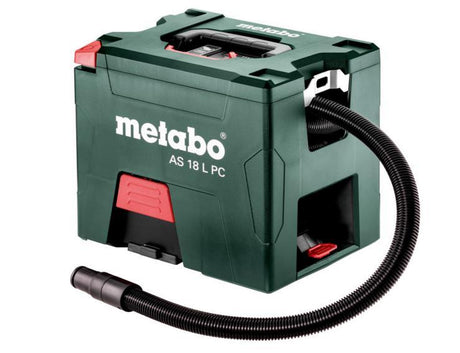 Metabo stofzuiger als 18 l pc case met handmatige filterreiniging