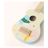 Classic world houten iris ukelele