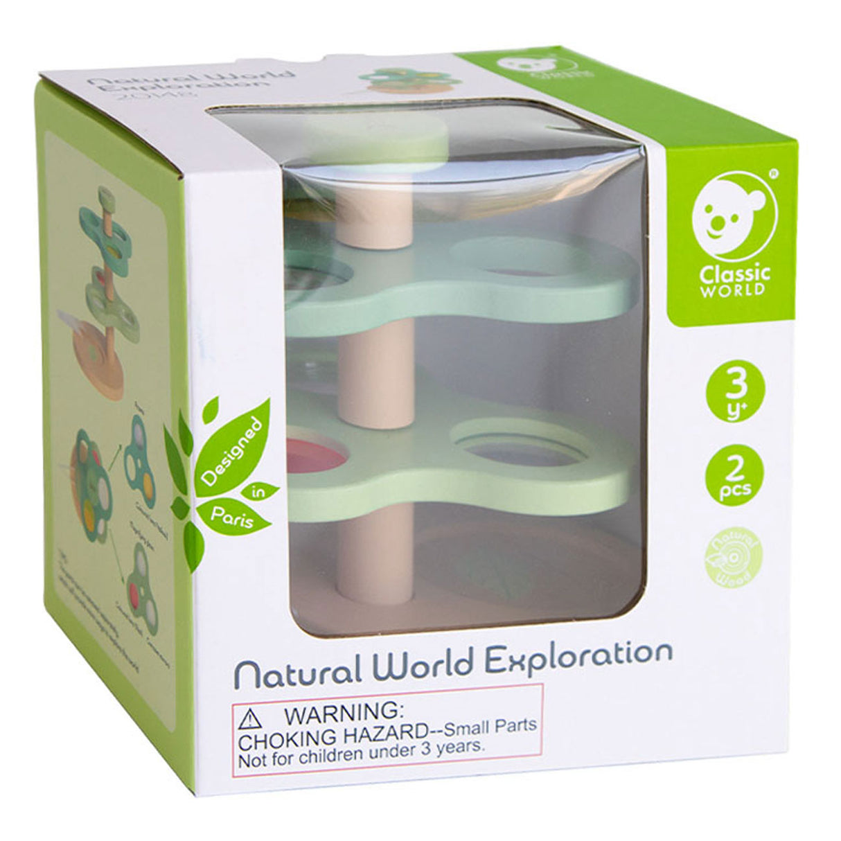 Classic World World Wooden Insects and Discovery Set, 2dlg.