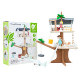 Classic World World Wooden Poppenhuis Boomhut, 31dlg.