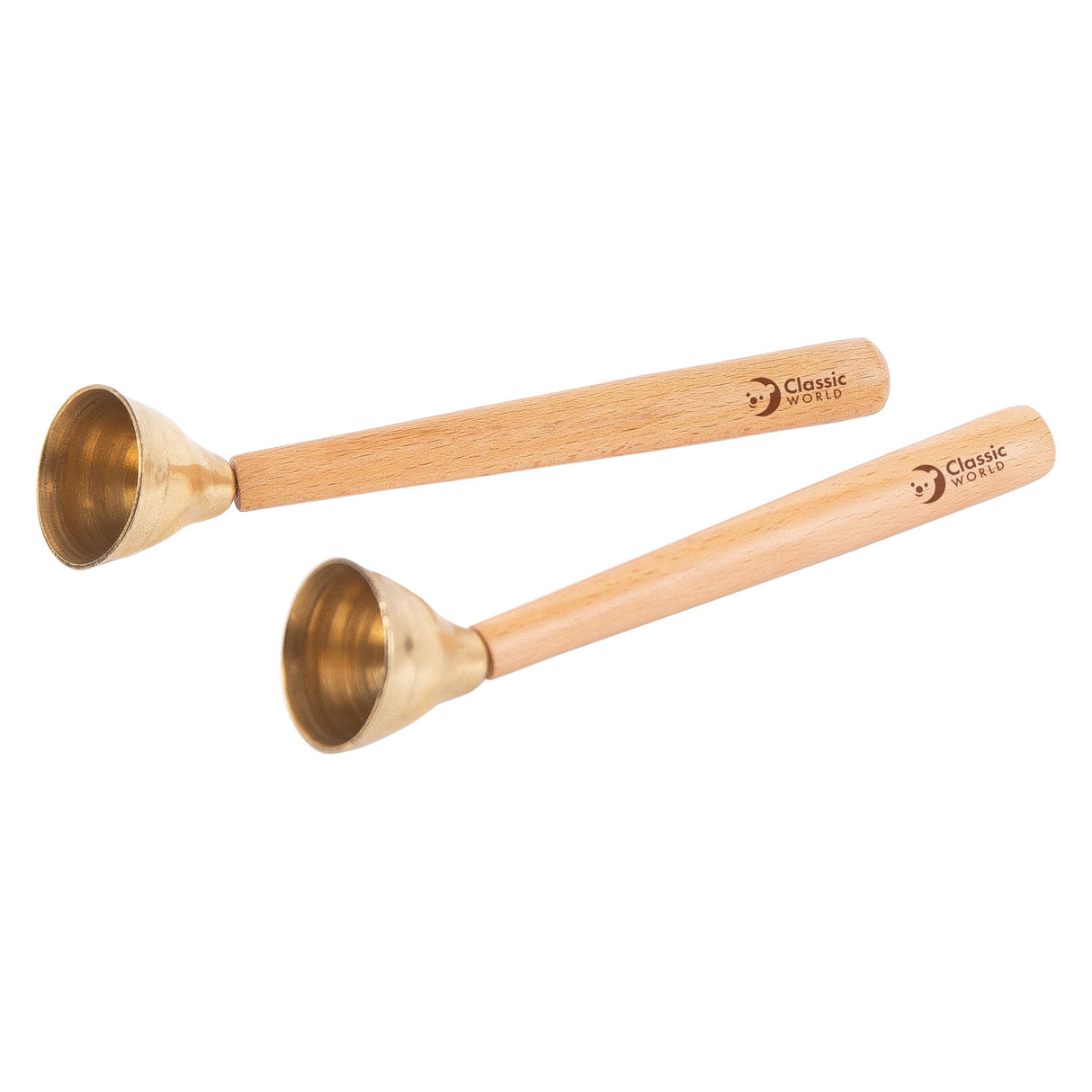 Klassisk World World Wood Handbel, 2 ..