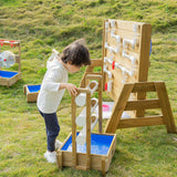 Classic World World Wooden Water Play Table Waterfall