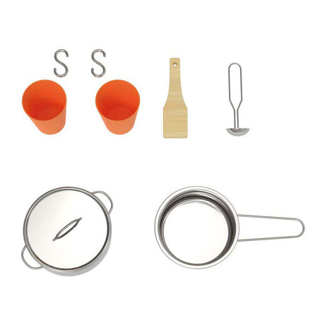 Classic world houten buitenkeuken speelkeuken met accessoires 7-delig.