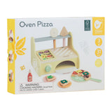 Classic World World Wood Pizza Oven Play Set, 7DLG.