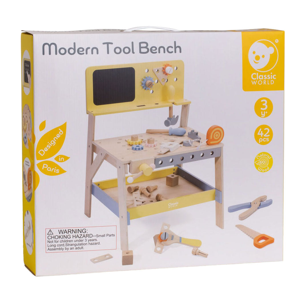 Classic World World Wooden Workbench Modern, 42DLG.