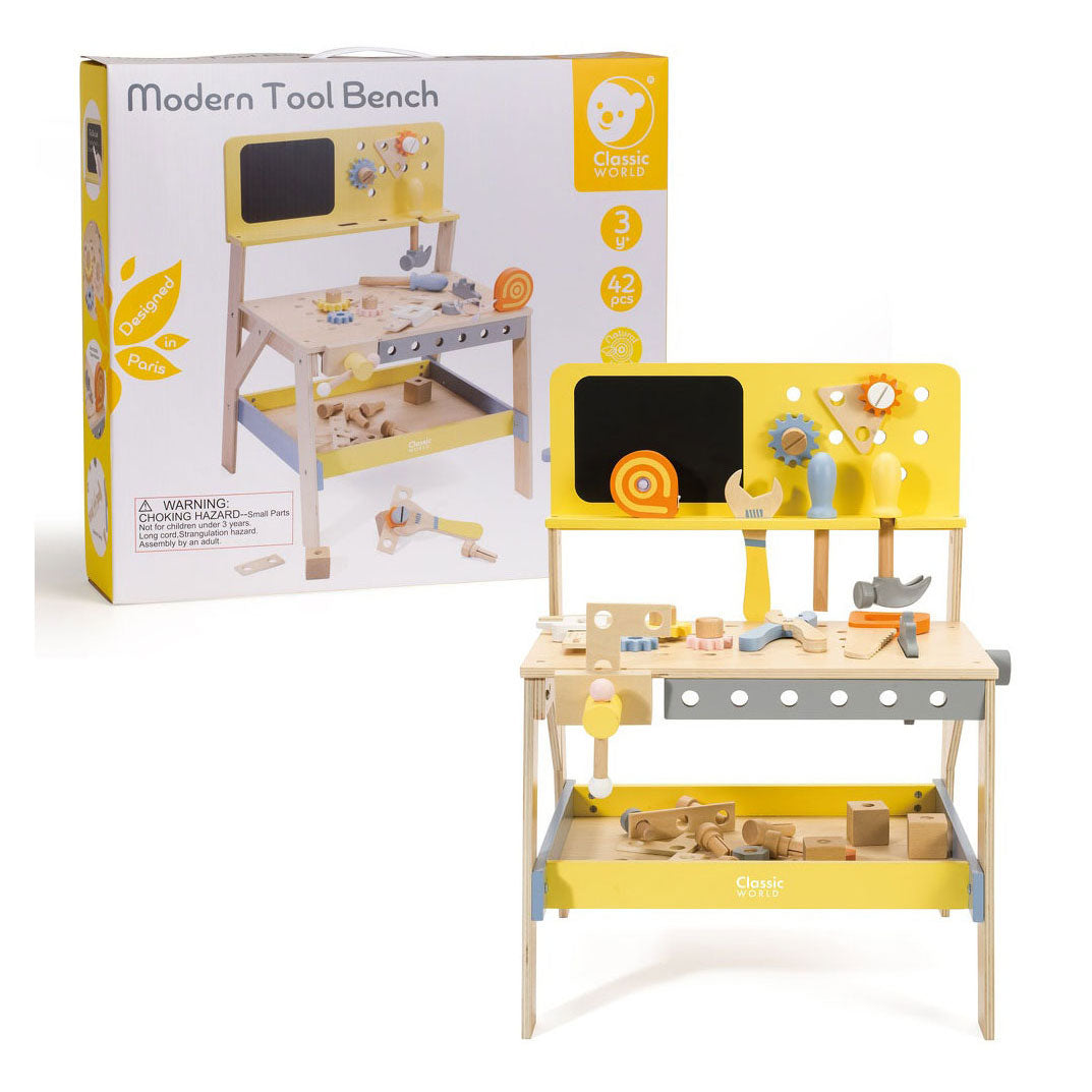 Classic World World Wooden Workbench Modern, 42DLG.