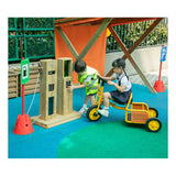 Lobbes speelgoed bv classic world houten outdoor speel tankstation