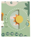 Classic world houten kalender in het engels in een doos - uni