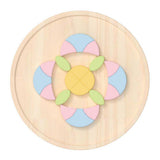Classic world houten mandala puzzel bloem