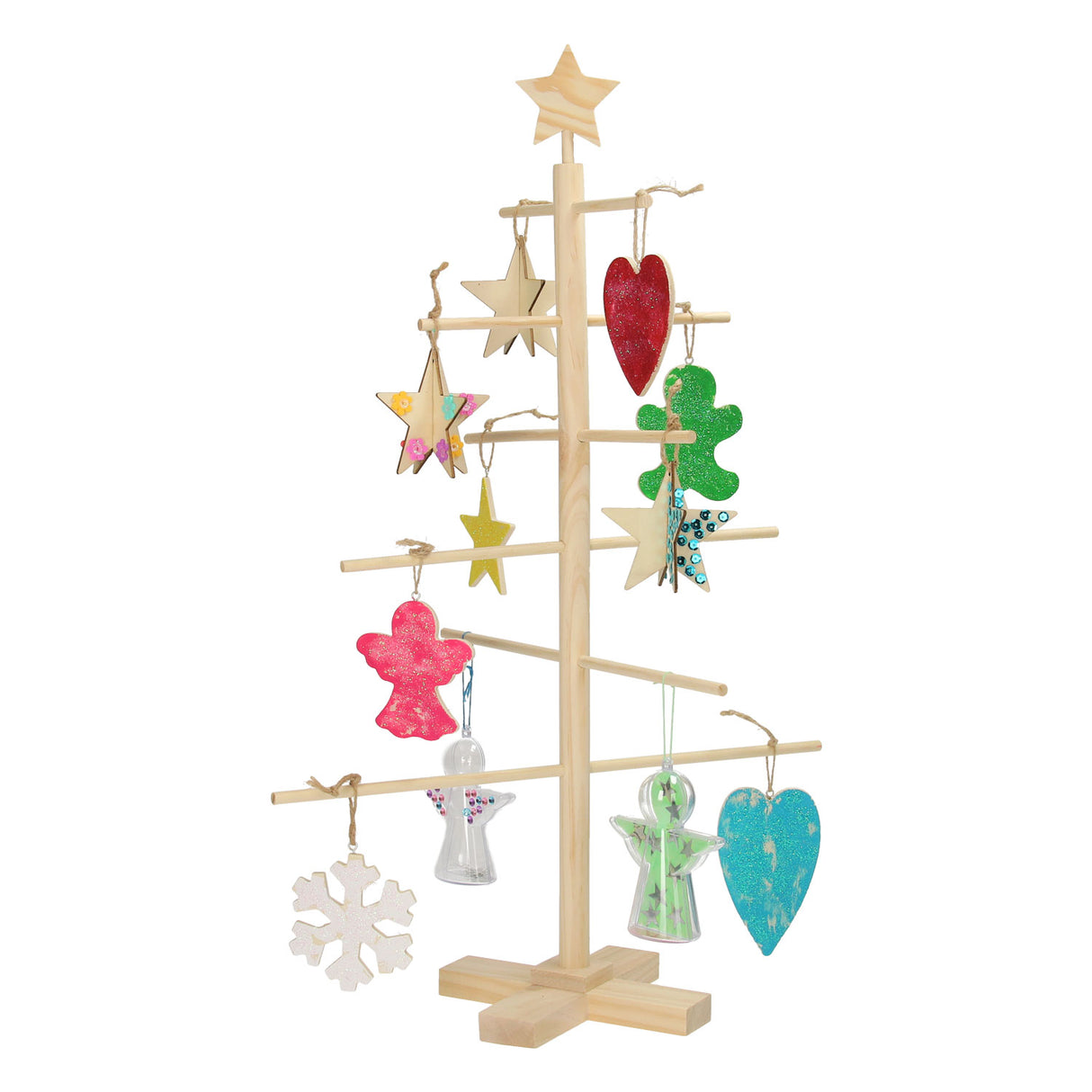 Creativ Company Wood Children's Christmas Tree, 60cm