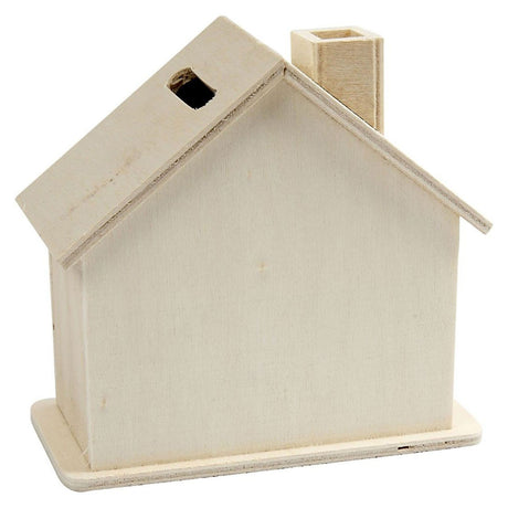 Creativ company houten spaarpot huis