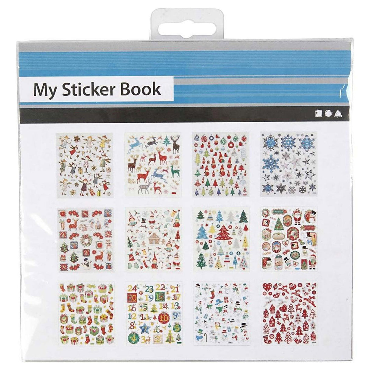 Sticker package Christmas, 12Vel