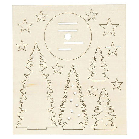 Creativ company http: www.cchobby.nl diy-houten-figuren-kerstbomen-l-20-cm-b-17-cm-dikte-3-mm-1-doos