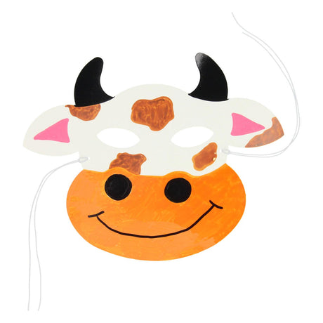 Creotime knutsel maskers dieren, 16st.
