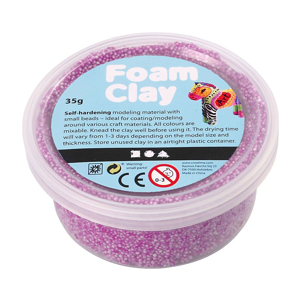 Clay in schiuma - Neon Purple, 35gr.