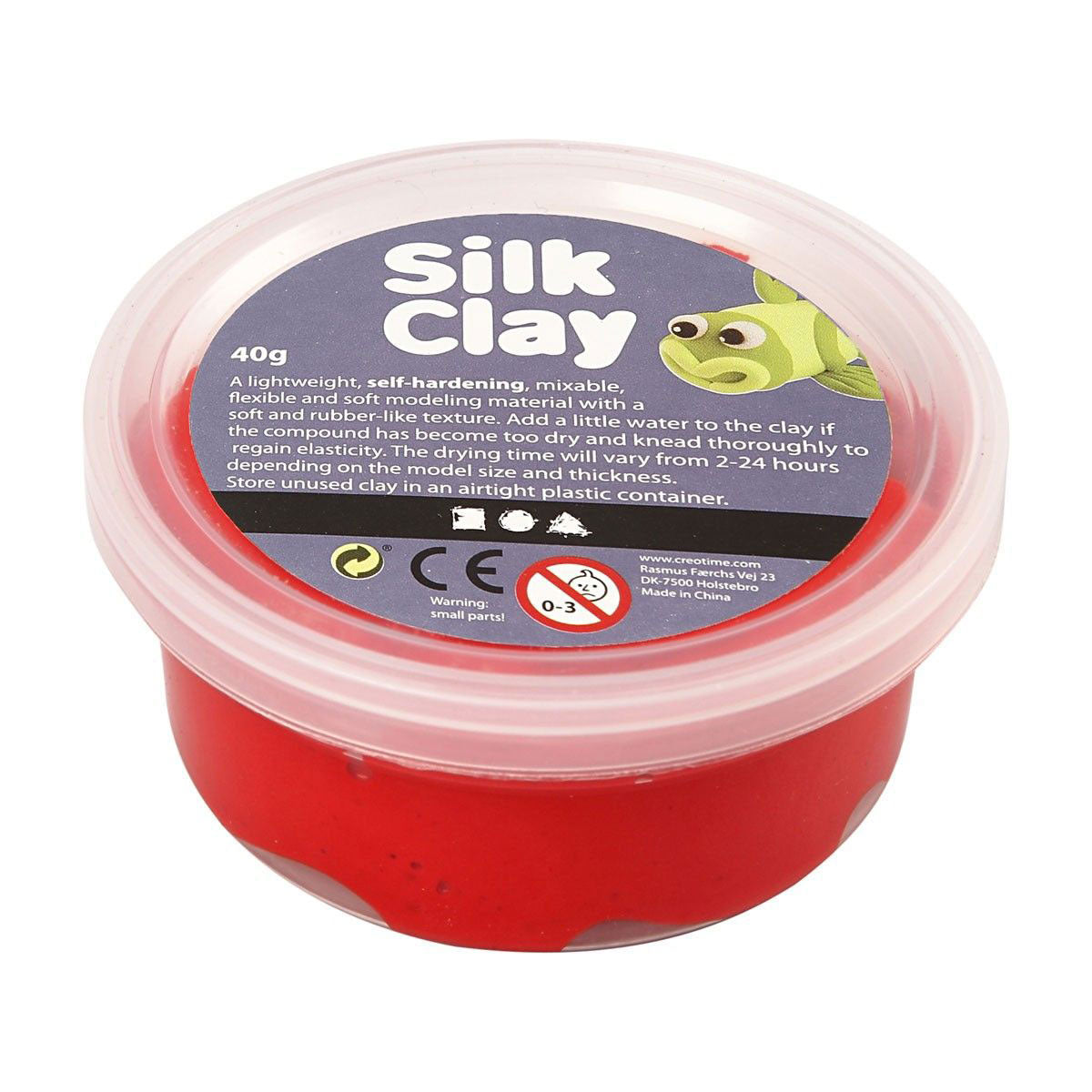 Silk Glay - rdeča, 40gr.