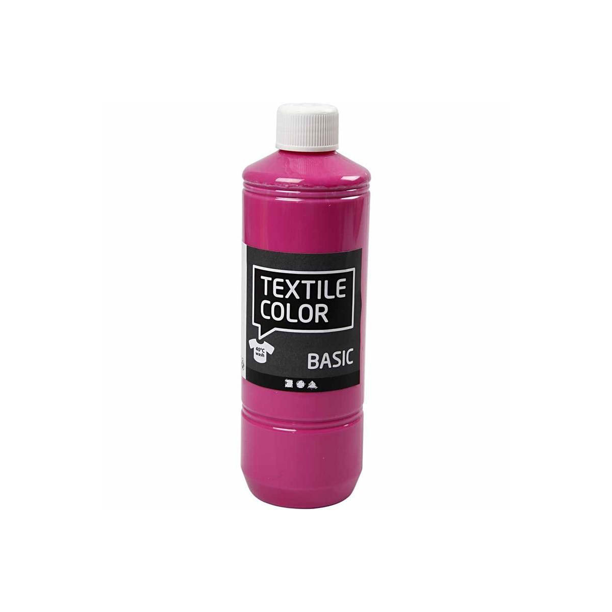 Vernice tessile - Pink, 500 ml