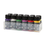 Couvrant la peinture textile - Ensemble de 12 couleurs, 50 ml