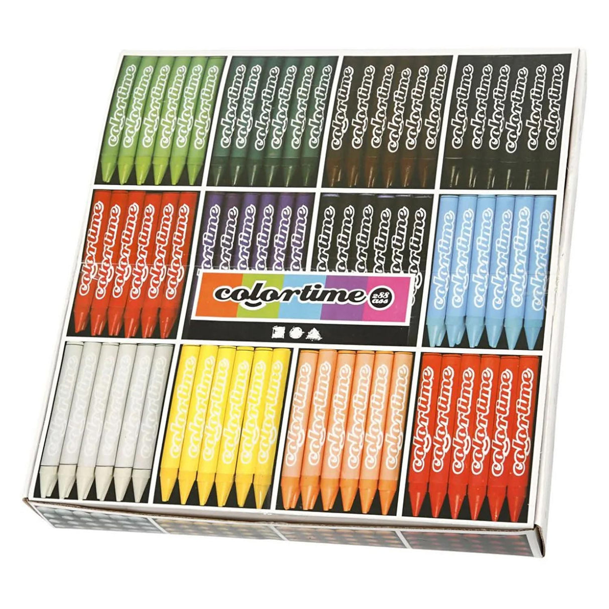 Grande craie de couleur de package, 288 pcs.