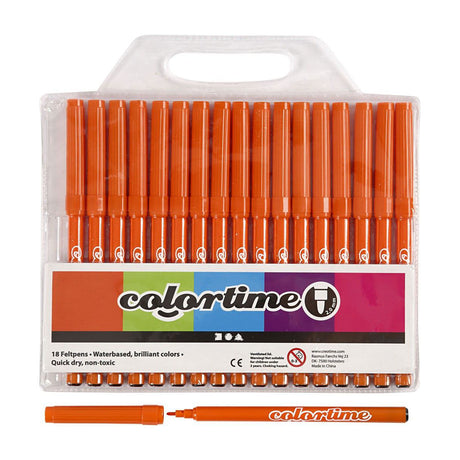 Creativ company oranje stiften, 18st.