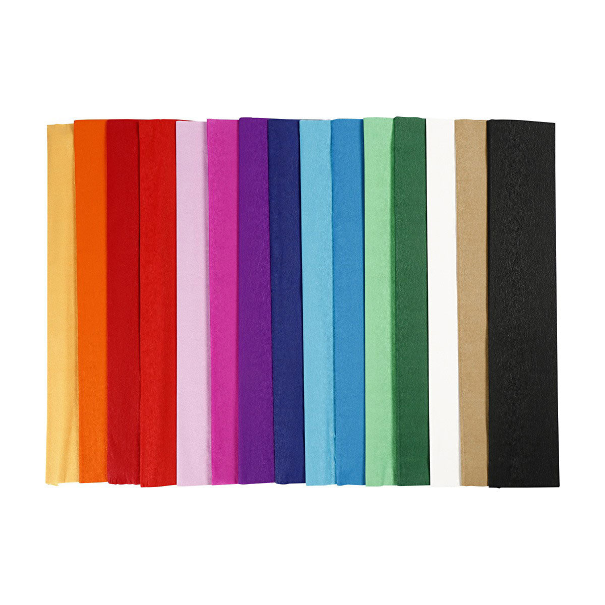 Creativ Company Crepe Paper Basic Colors, 15st.