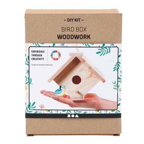 Creativ company houten vogelhuis