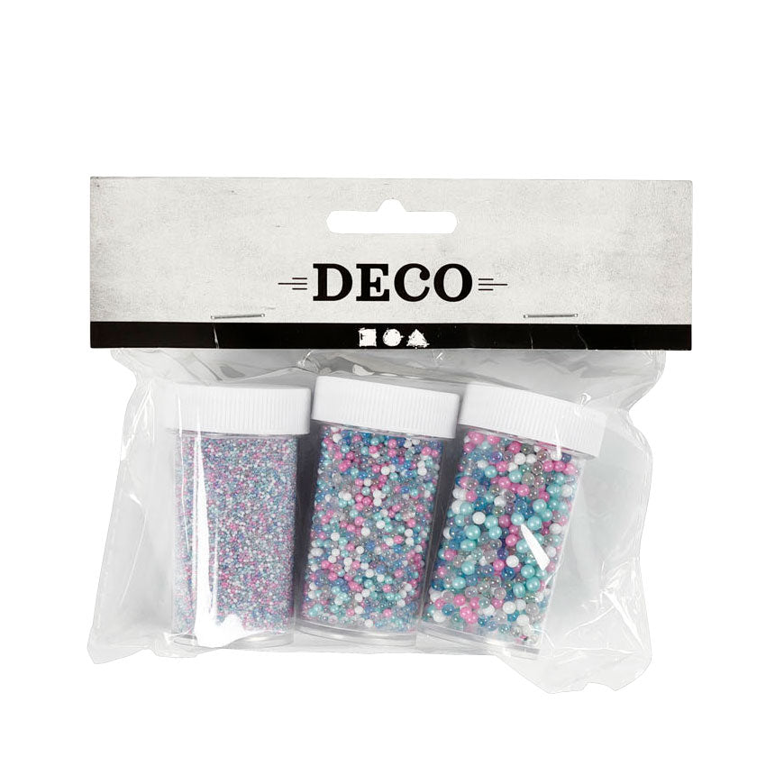 Mini pierres en verre, 3x45 grammes