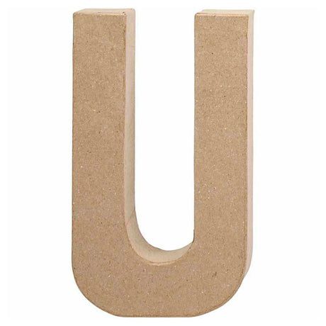 Creativ company letter papier-maché - u, 20,5cm