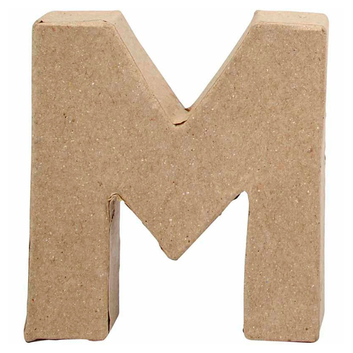 Letter Papers -Maché - M, 10 cm