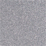 Creativ company opstrijkfolie glitter zilver, a5