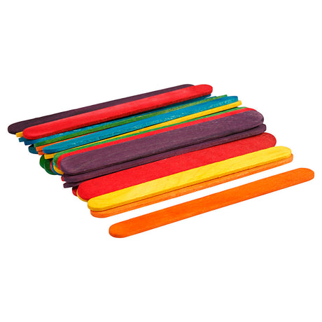 Creativ company https: www.cchobby.nl houten-stokjes-l-11-4-cm-b-10-mm-diverse-kleuren-30-stuk-1-doos