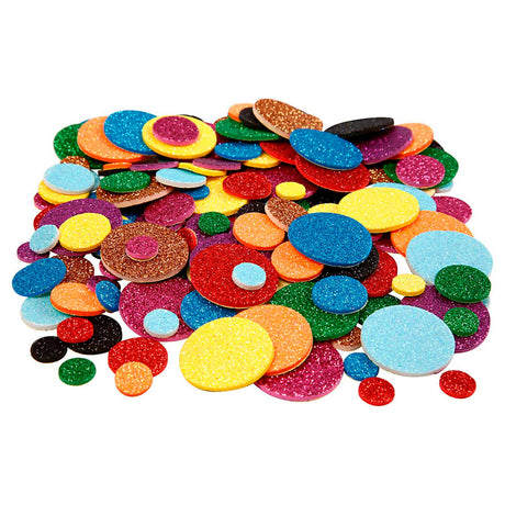 Creativ company http: www.cchobby.nl foam-cirkels-circkels-d-12-20-32-mm-150-stuk-1-doos