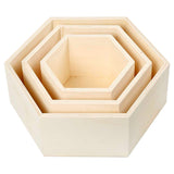 Creativ Company Hexagonal Show box, 3st.