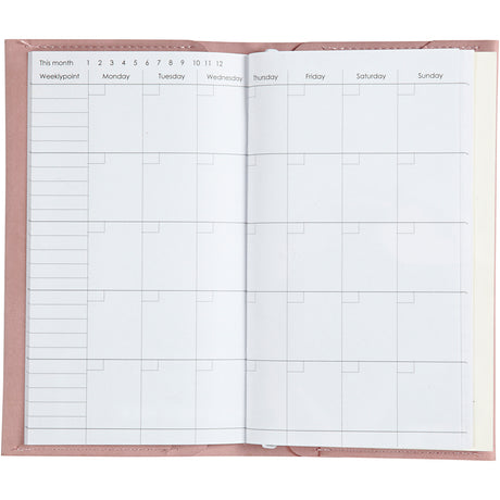Creativ company https: www.cchobby.nl planner-bulletjournal-afm-10x18x1-5-cm-elastieksluiting-roze-1-stuk