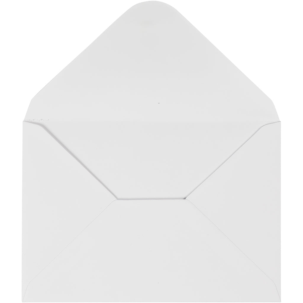 Creativ Company envelope white 110gr, 10st.