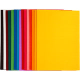 Ribbed cardboard color 80gr, 10 sheets