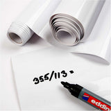 Whiteboard foil white, 2m