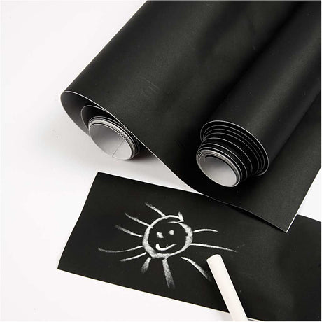 Creativ company https: www.cchobby.nl krijtbordfolie-b-45-cm-zwart-2-m-1-rol