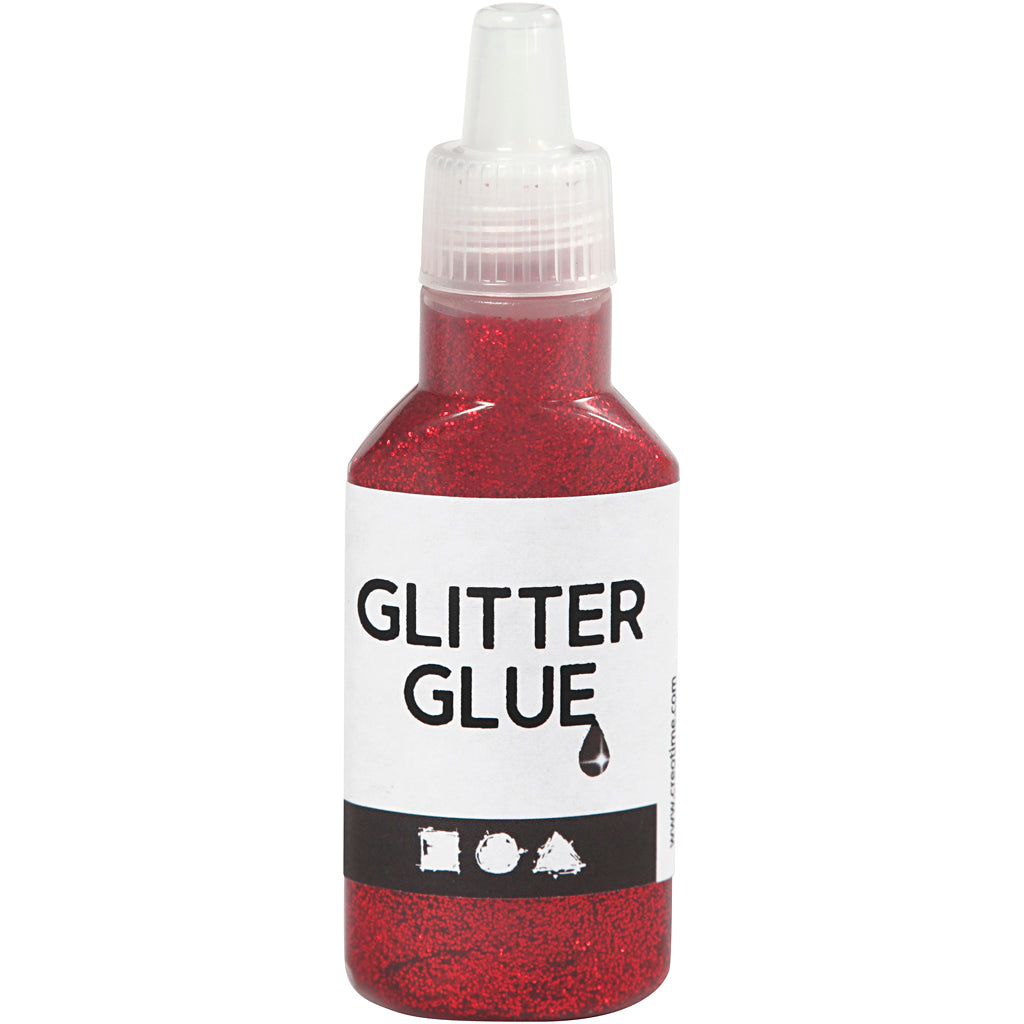 Creativ Company Glitter Lim Red, 25 ml