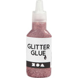 Creative Company Glitter Glue Glue Pink, 25ml