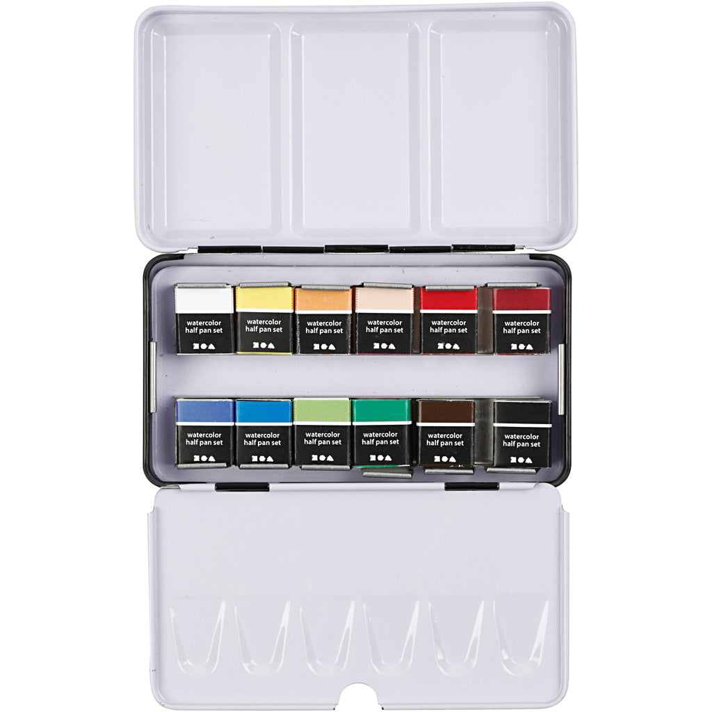 Creativ Company Art Aqua Aquarel Paint, 12 Farben