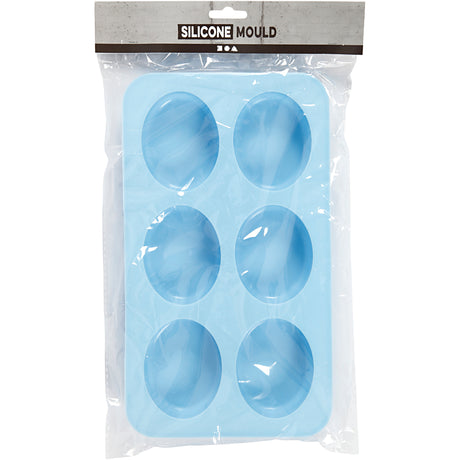 Creativ company silicone vormen lichtblauw, 100ml