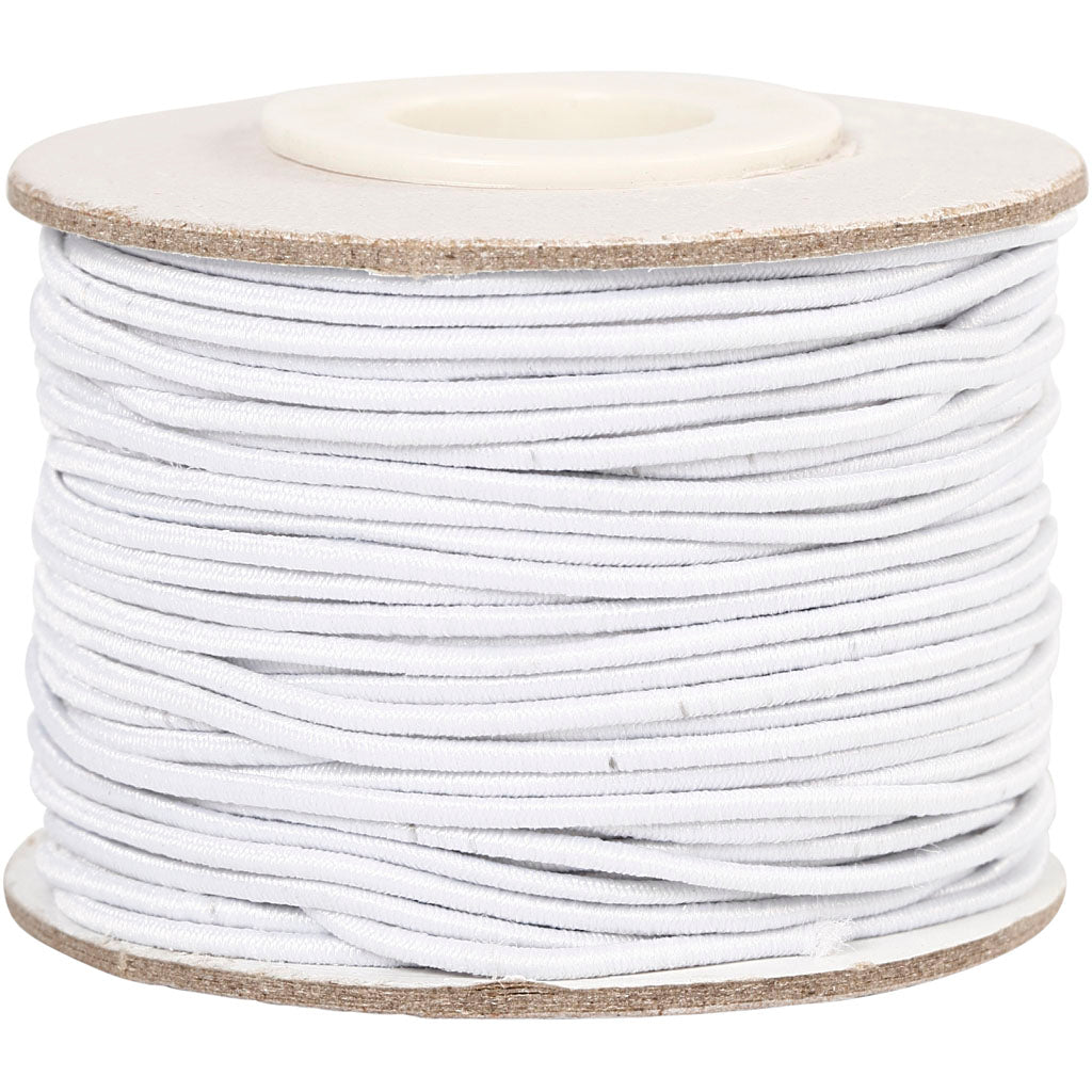 Spessore elastico 1 mm bianco, 25 m