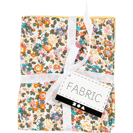 Creativ company patchwork stof geel 45x55cm, 4st.