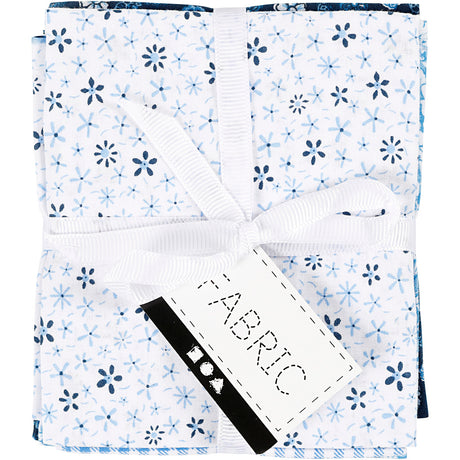 Creativ company patchwork stof blauw 45x55cm, 4st.