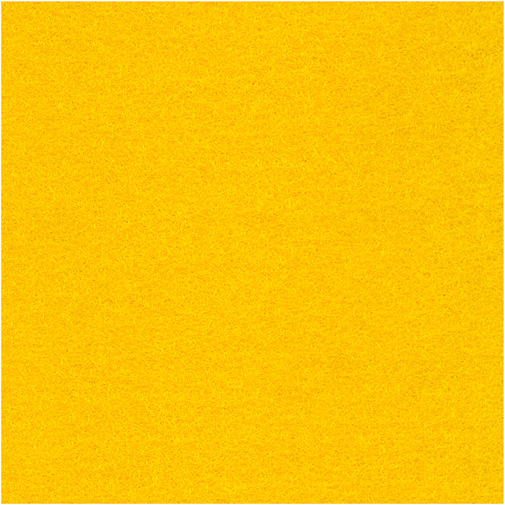 Hobby felt yellow a4, 10 sheets