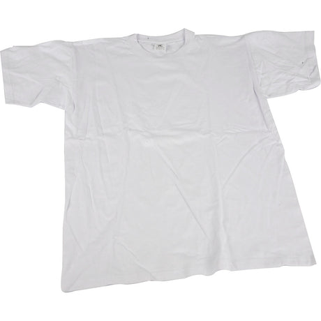 Creativ company t-shirt wit met ronde hals katoen, 7-8 jaar