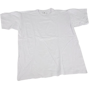 Creativ company t-shirt wit met ronde hals katoen, maat l