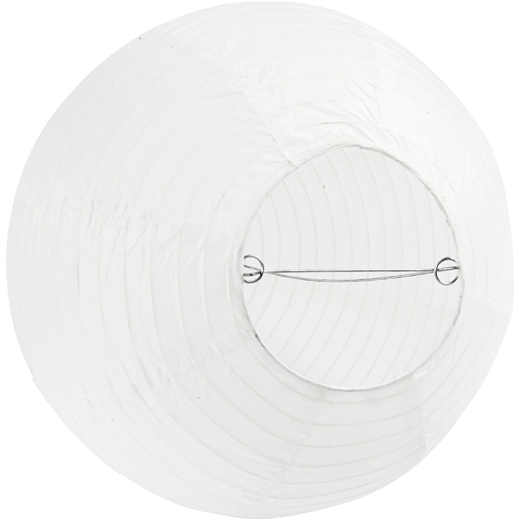 Creativ Company Rice Paper Lampa White Drop, 27 cm